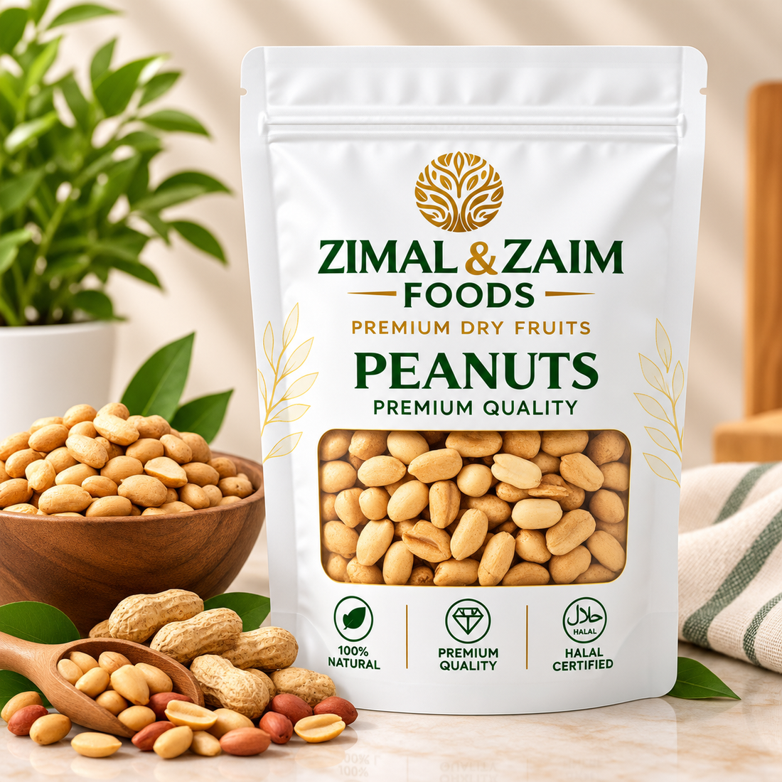 Roasted Peanuts by Zimal&ZaimFoods