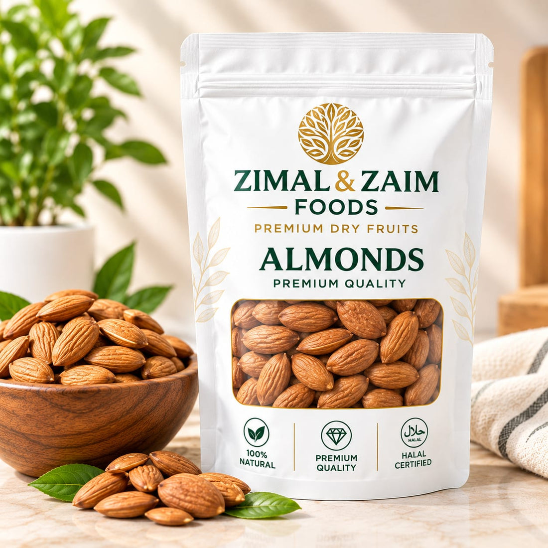 American Almonds by Zimal&ZaimFoods